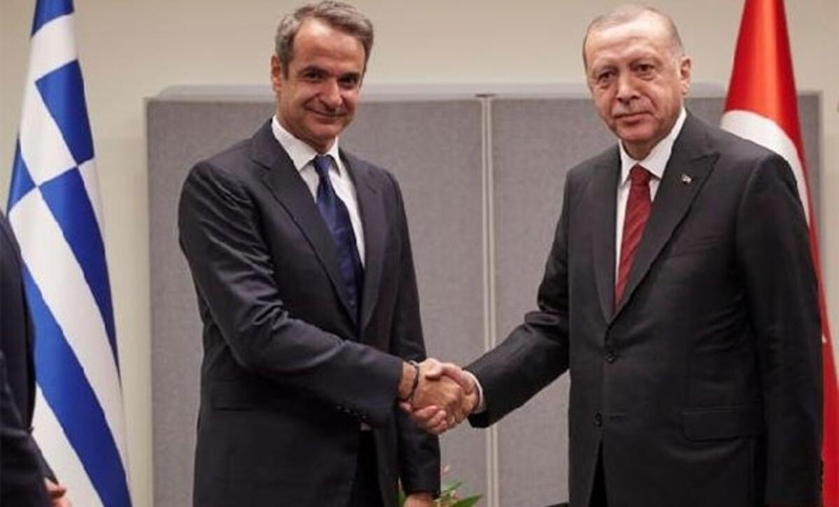 Ο Πρόεδρος Ερντογάν συναντήθηκε με τον Έλληνα πρωθυπουργό Μητσοτάκη