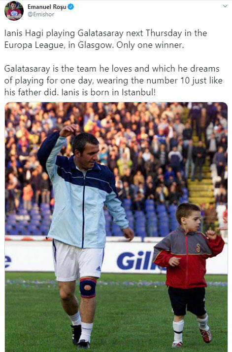 Ianis Hagi, hayallerinin takımı Galatasaraya karşı