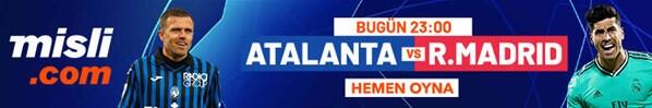 Atalanta - Real Madrid maçı Tek Maç ve Canlı Bahis seçenekleriyle Misli.com’da