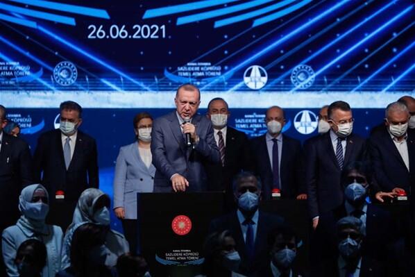 Kanal İstanbul için tarihi gün Cumhurbaşkanı Erdoğan: Yeni bir dönem başlatıyoruz