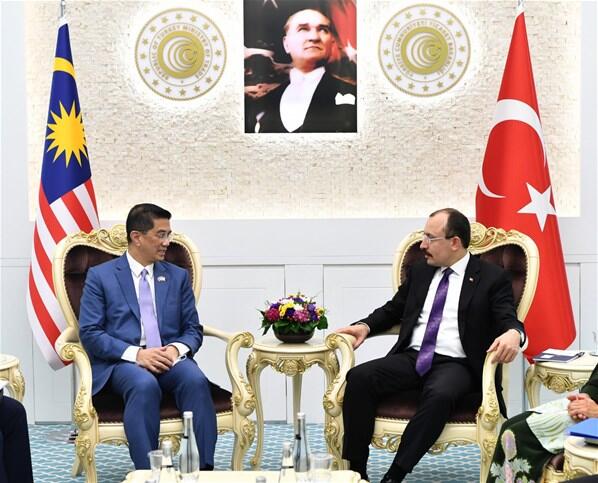 Türkiye ile Malezya arasında ortak deklarasyon imzalandı