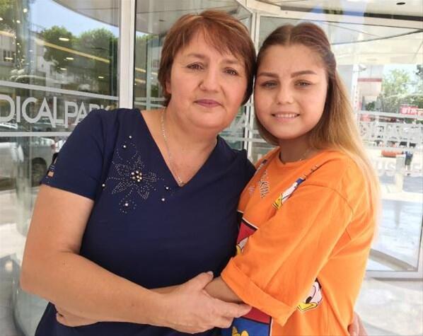Ukraynalı Anastasiia iki yıl sonra yeniden kana kana su içti