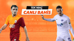 Galatasaray - Kasımpaşa maçı Tek Maç ve Canlı Bahis seçenekleriyle Misli.com’da