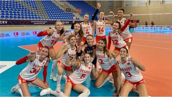U17 Voleybol Kız Milli Takımımız, Avrupa Şampiyonası’nda finalde!