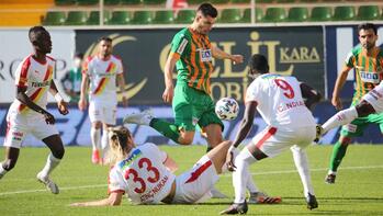 Süper Lig - Aytemiz  Alanyaspor 1 - Göztepe 1