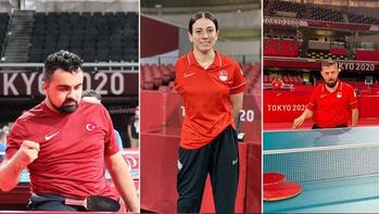 2020 Tokyo Paralimpik Oyunları'nda 3 madalya birden! Masa tenisinde Nesim Turan, Ali Öztürk ve Kübra Korkut bronz aldı