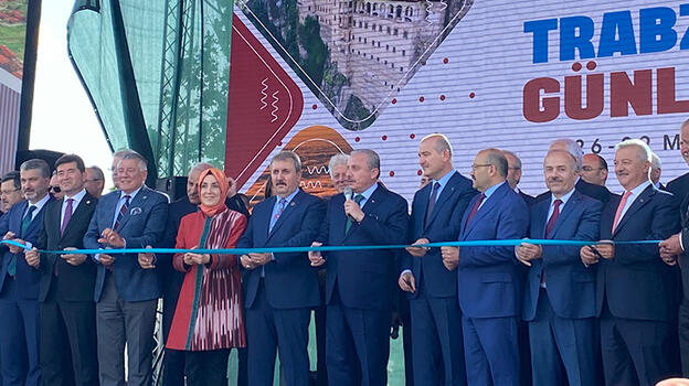TBMM Başkanı Şentop ve İçişleri Bakanı Soylu, Trabzon Tanıtım Günleri'nin açılışını yaptı
