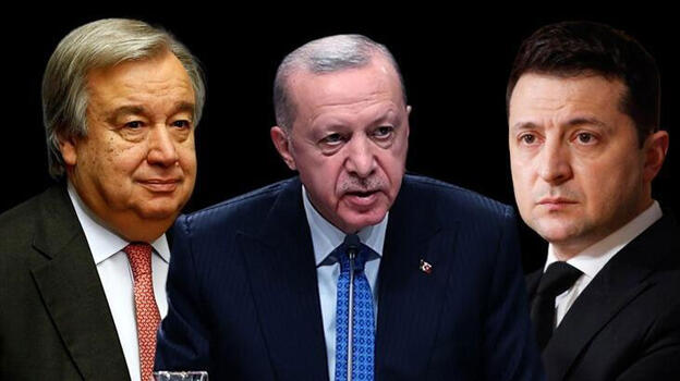 Cumhurbaşkanı Erdoğan, Ukrayna'da Zelenski ve Guterres ile görüşecek