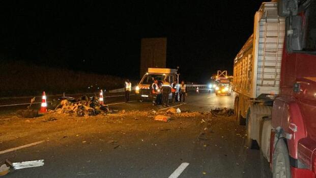 Kuzey Marmara Otoyolu'nda feci kaza! Bir aile yok oldu