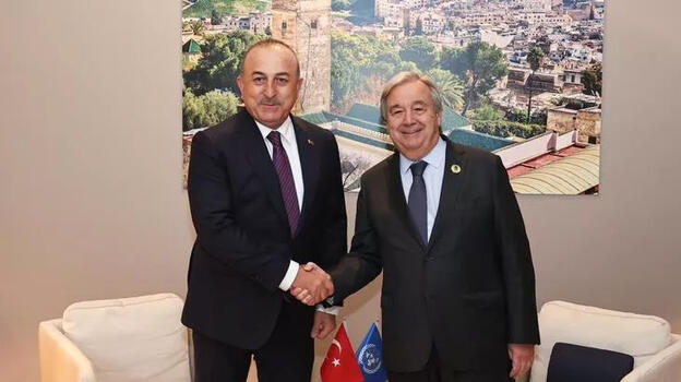 Bakan Çavuşoğlu, BM Genel Sekreteri Guterres ile görüştü