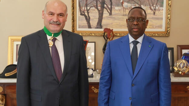 Prof. Dr. Ahmet Kavas'a Senegal Devlet Nişanı verildi