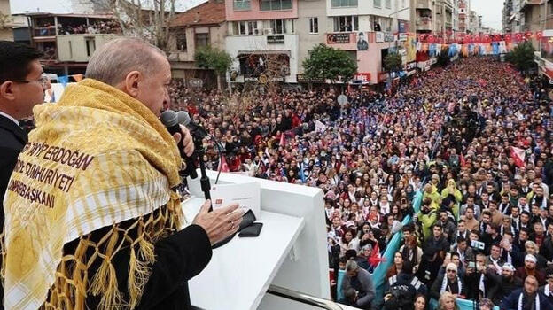 Cumhurbaşkanı Erdoğan'dan Nazilli'ye teşekkür