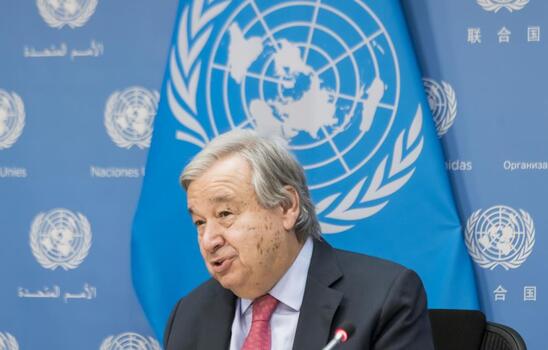 BM Genel Sekreteri Guterres: Cumhurbaşkanı Erdoğan'a şükranlarımı sunuyorum