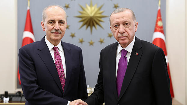 Cumhurbaşkanı Erdoğan'dan Meclis Başkanı Kurtulmuş'a tebrik