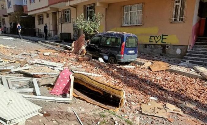 istanbul da 5 katli binada patlama gundem haberleri