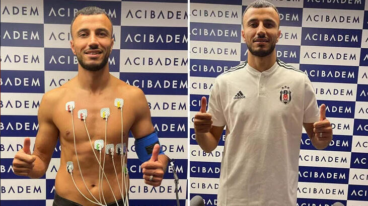 Saiss, sağlık kontrolünden geçti Beşiktaş Faslı stoperi KAP'a bildirdi