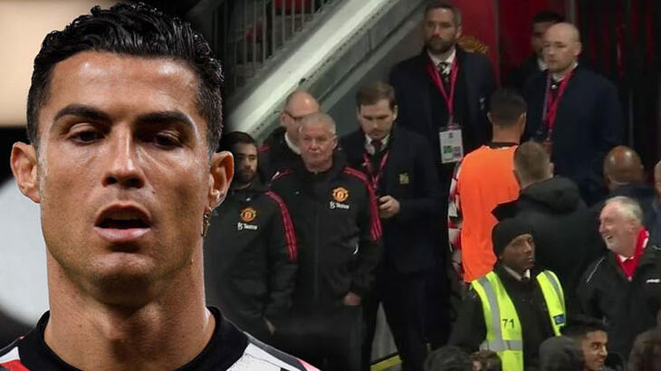 Manchester United'da Cristiano Ronaldo'dan şok hareket! Erik ten Hag: Yarın ilgileneceğim