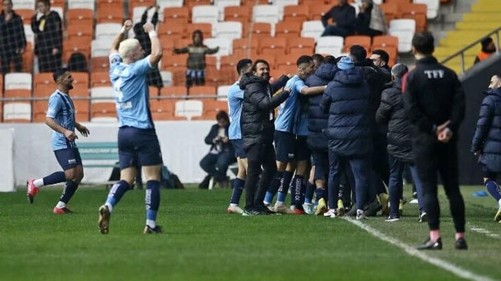 Olaylı maçta Adana Demirspor Ankaragücü'nü 3-1 yendi