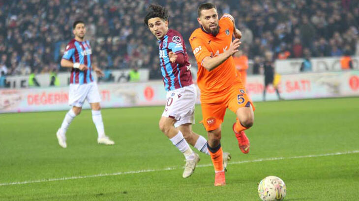 Süper Lig'de Trabzonspor Başakşehir'i tek golle geçti