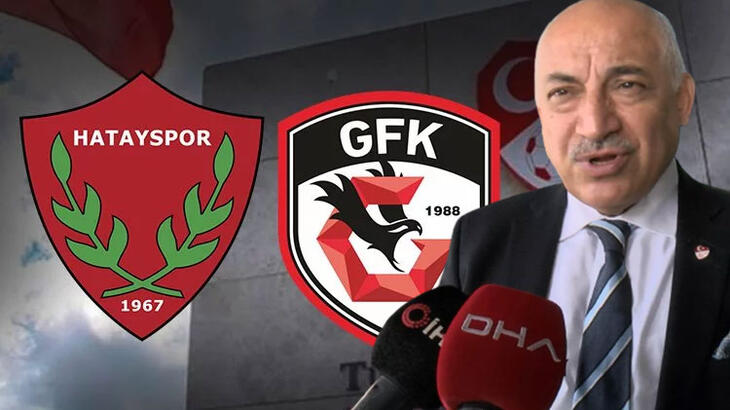 Hatayspor ve Gaziantep FK ligden çekildi 6 çözüm maddesi TFF'nin masasına geldi