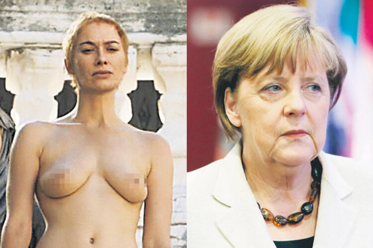 Cersei Lannister-Angela Merkel.
