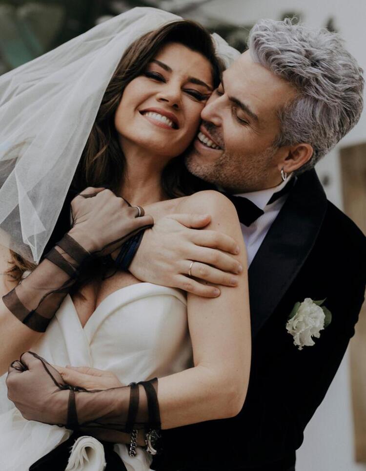Gökçe Bahadır ile Emir Ersoy evlendi İşte ilk fotoğraflar...