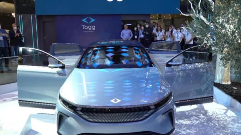 TOGG ilk kez dünya sahnesinde Türkiyenin otomobili böyle tanıtıldı