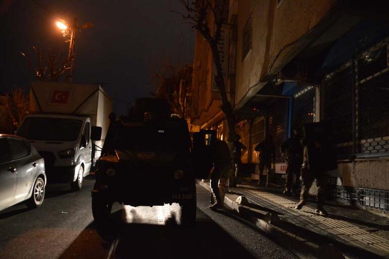 İstanbulda helikopter destekli narkotik operasyonu Çok sayıda şüpheli gözaltına alındı