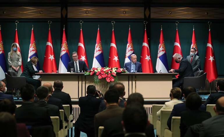 Sırbistan ile Türkiye arasında tarihi anlaşmalar Cumhurbaşkanı Erdoğandan Bosna-Hersek mesajı
