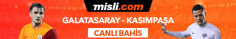 Galatasaray - Kasımpaşa maçı Tek Maç ve Canlı Bahis seçenekleriyle Misli.com’da