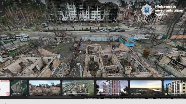 Ukrayna ve Google Maps, savaşın yıkımını dijitalleştirecek