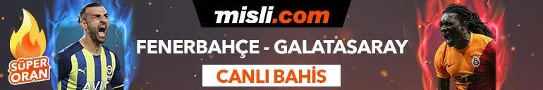 Fenerbahçe - Galatasaray maçı canlı bahis heyecanı Misli.comda