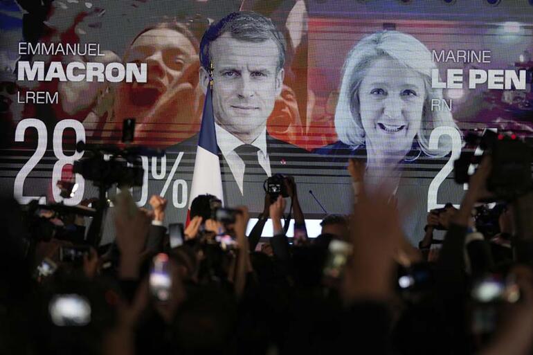 Dünyanın gözü Fransadaki cumhurbaşkanlığı seçimlerinde Ülkede aşırı sağ tehlikesi: AB ve NATOda Marine Le Pen korkusu...