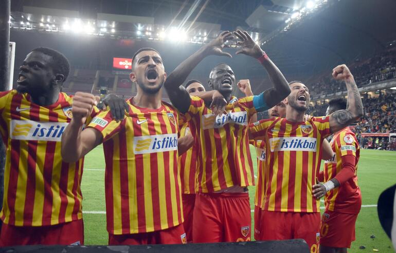Kayserispordan müthiş geri dönüş Trabzonspor kupaya veda etti