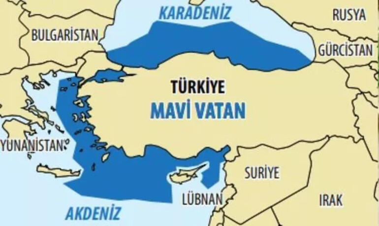 Yunanistan Başbakanı Kiriakos Miçotakis Türkiye^yi ‘Mavi Vatan’ haritasıyla şikayet etti