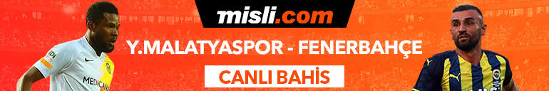 Yeni Malatyaspor - Fenerbahçe maçı Tek Maç ve Canlı Bahis seçenekleriyle Misli.com’da