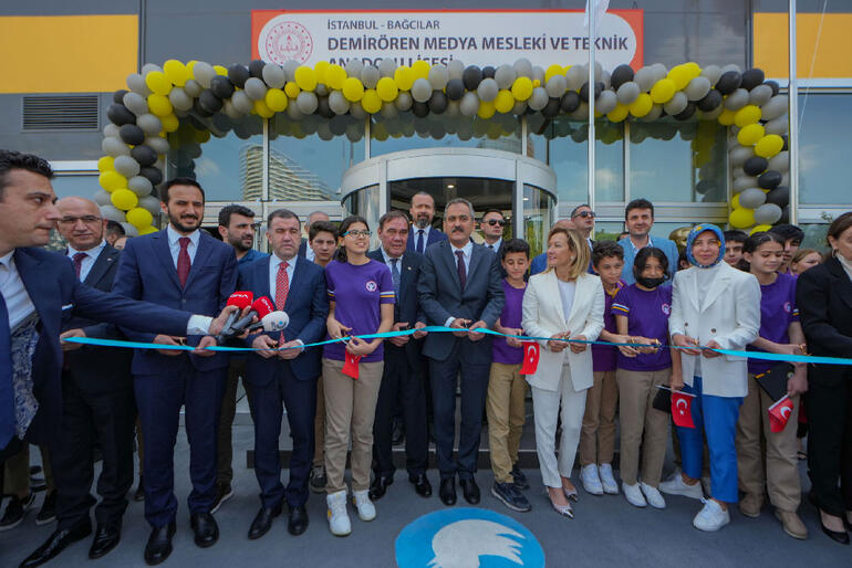 Demirören Medya Mesleki ve Teknik Anadolu Lisesi açıldı