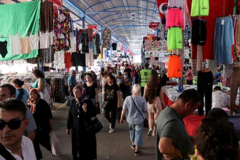 Bulgaristanın gurbetçileri de Edirneden alışveriş yapıyor