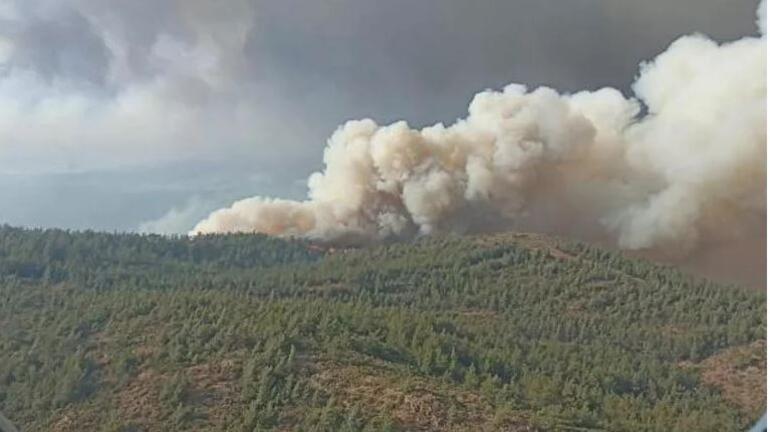 Marmaris orman yangını nerede, neden çıktı, sabotaj mı Marmaris’teki yangın kontrol altına alındı mı, devam ediyor mu, söndürüldü mü, son durum ne