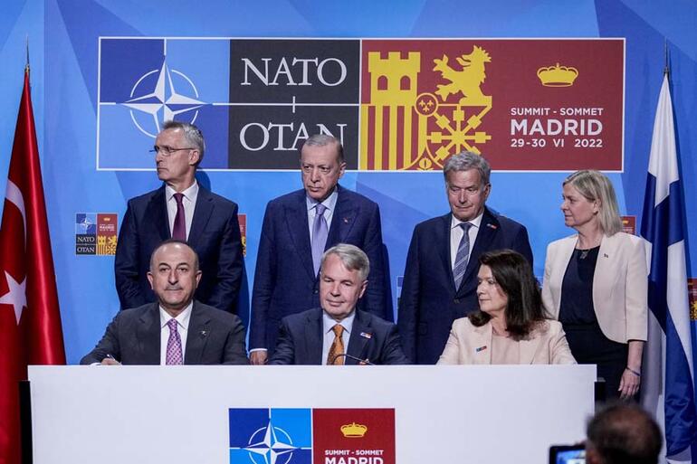 Kritik NATO zirvesinde Türkiye istediğini aldı İsveç ve Finlandiyaya vetosunu kaldırdı İşte 11 maddelik mutabakat metni...