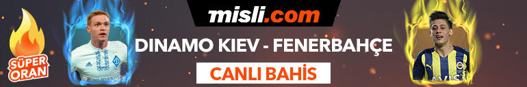 Dinamo Kiev - Fenerbahçe maçı Tek Maç ve Canlı Bahis seçenekleriyle Misli.com’da
