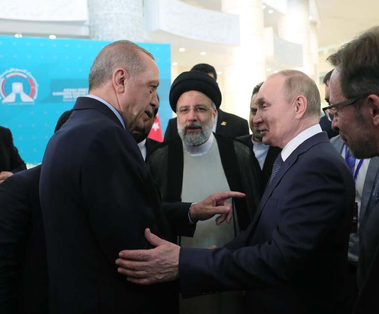 Putinden Erdoğana teşekkür İrandaki kritik üçlü zirve dünya basınında...