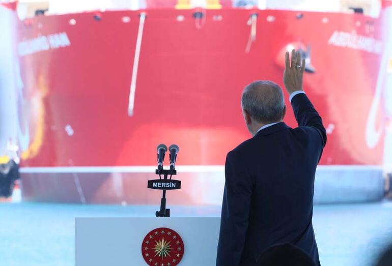 Abdülhamid Han Mavi Vatanda göreve başladı Cumhurbaşkanı Erdoğan rotasını açıkladı