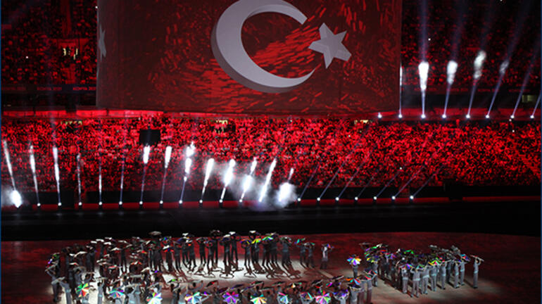 5. İslami Dayanışma Oyunları başladı Erdoğan organizasyonun resmi açılışını yaptı