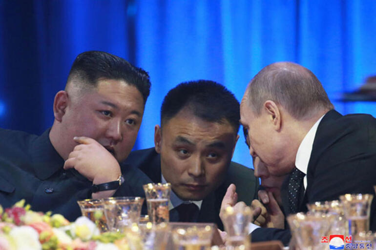 Rusya Devlet Başkanı Putinden Kuzey Kore hamlesi Kim Jong Undan jet hızıyla yanıt geldi...