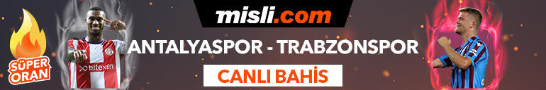 Antalyaspor - Trabzonspor maçı Tek Maç ve Canlı Bahis seçenekleriyle Misli.com’da