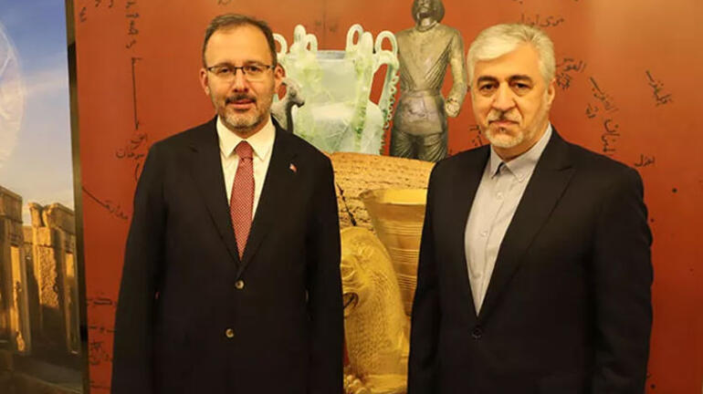 Spor Bakanı Mehmet Muharrem Kasapoğlu tam 12 ülkenin spor temsilcileriyle görüştü