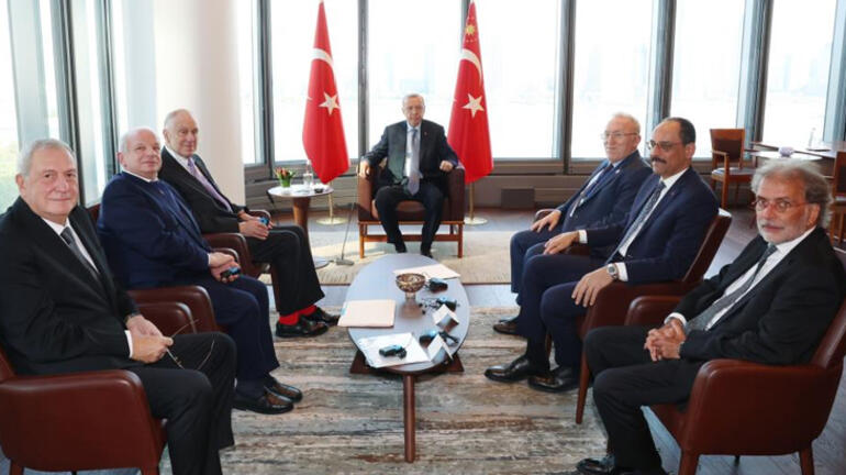 Cumhurbaşkanı Erdoğan, Dünya Yahudi Kongresi Başkanı Lauder’i kabul etti
