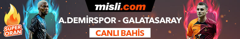 Adana Demirspor ile Galatasaray 3 puan için karşı karşıya