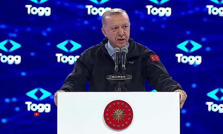 Türkiye Yüzyılının ilk eseri Togg Cumhurbaşkanı Erdoğan: Ön satışı şubatta, ilk siparişi ben veriyorum